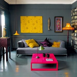 Use Accents with Dramatic Color